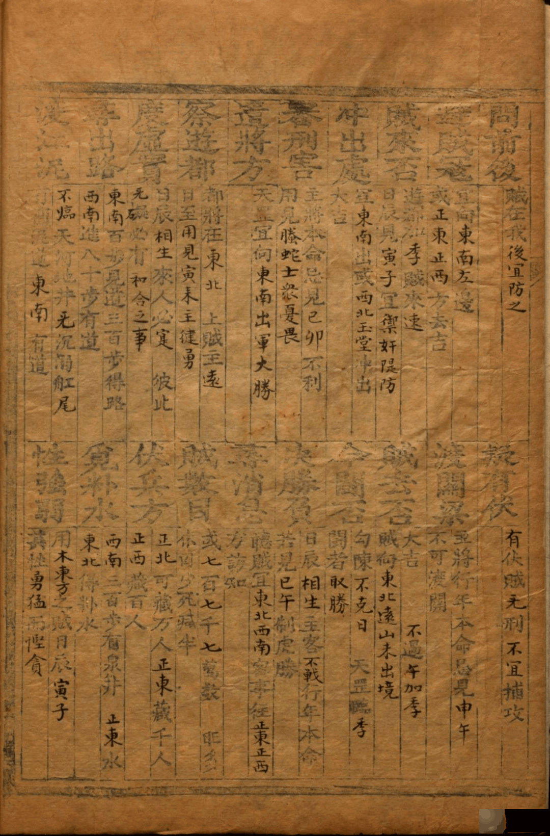 聆听古籍的声音——《六壬兵占七百二十课》