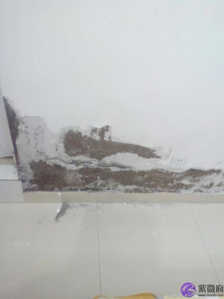 卫生间墙根渗水原因？