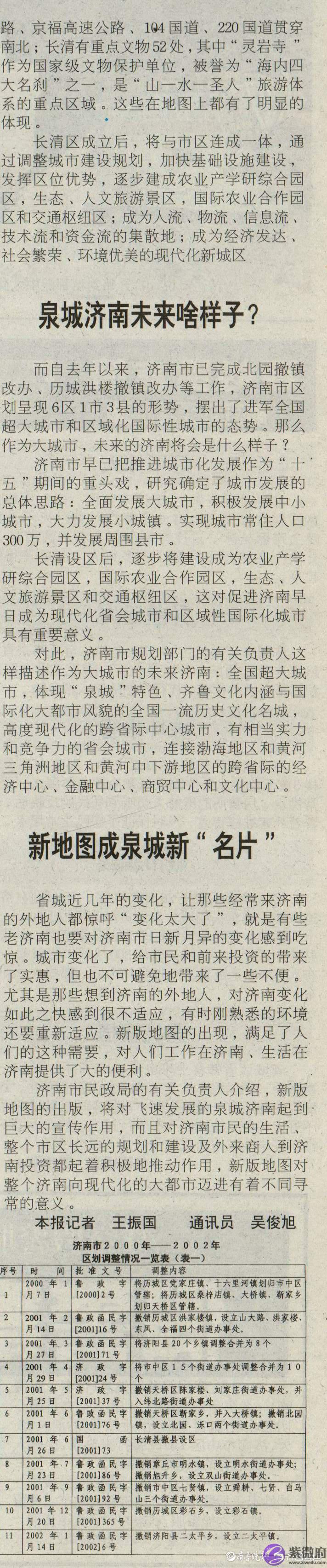 旧闻新读｜从2003年版地图看泉城巨变