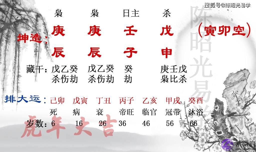 生辰偏星齐聚，常常觉得内心痛苦难以排解