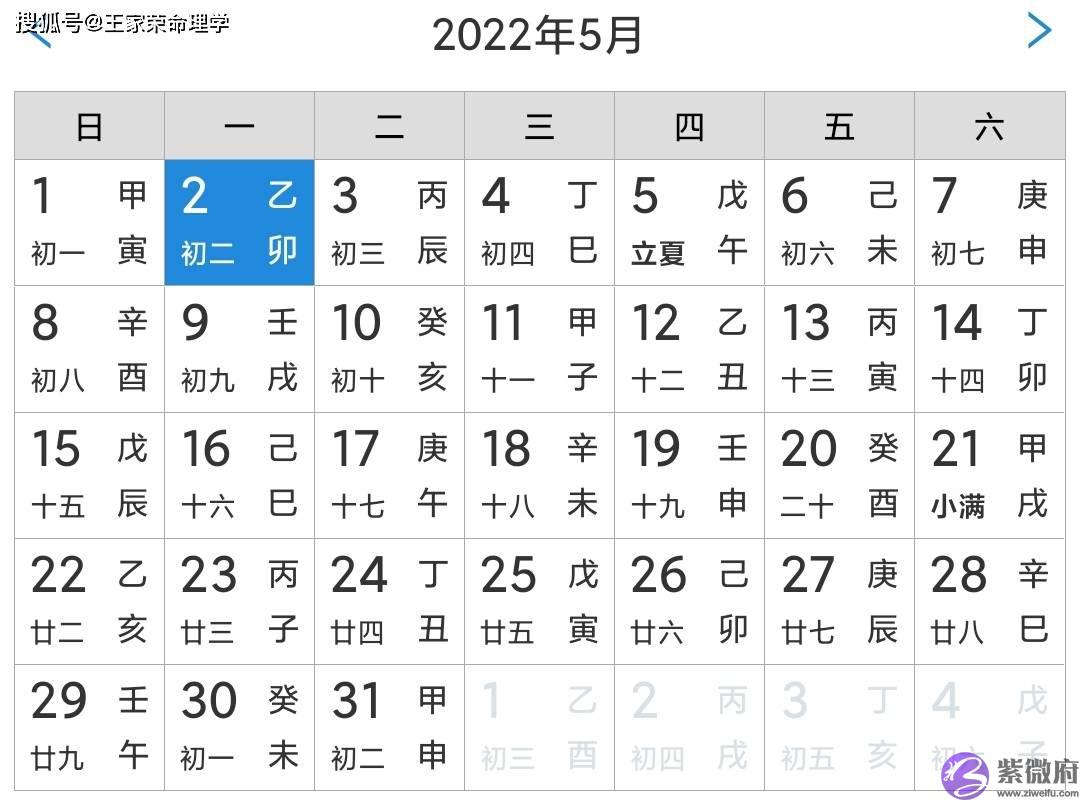 今日黄历查询 每天运势黄道吉日 农历四月初二 星宿宜忌吉凶2022.5.2