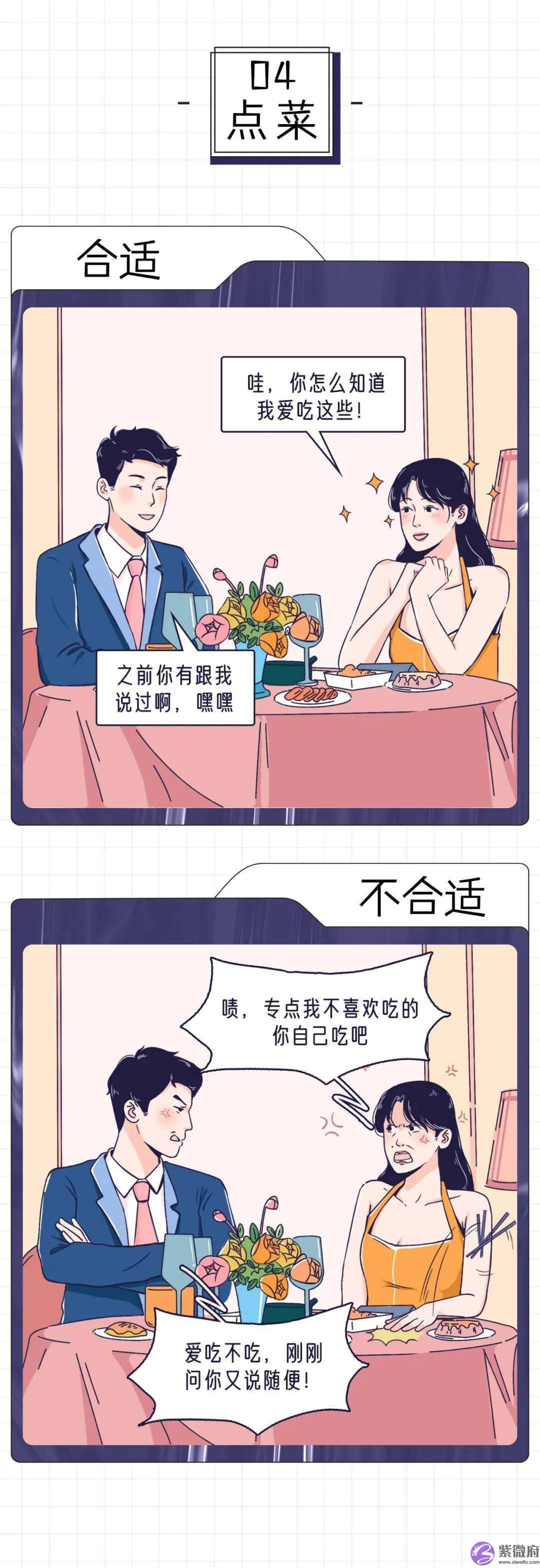 两个人合不合适，吃顿饭就知道了！