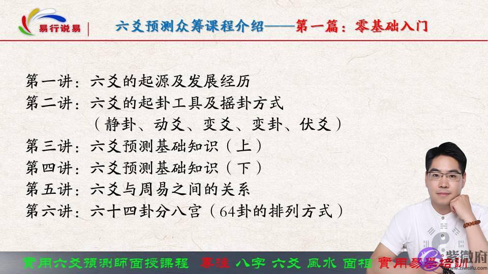 免费学习周易六爻，周易六爻课程介绍