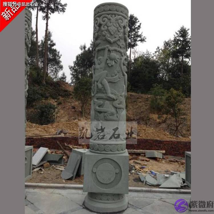 石雕十二生肖文化柱的简单介绍