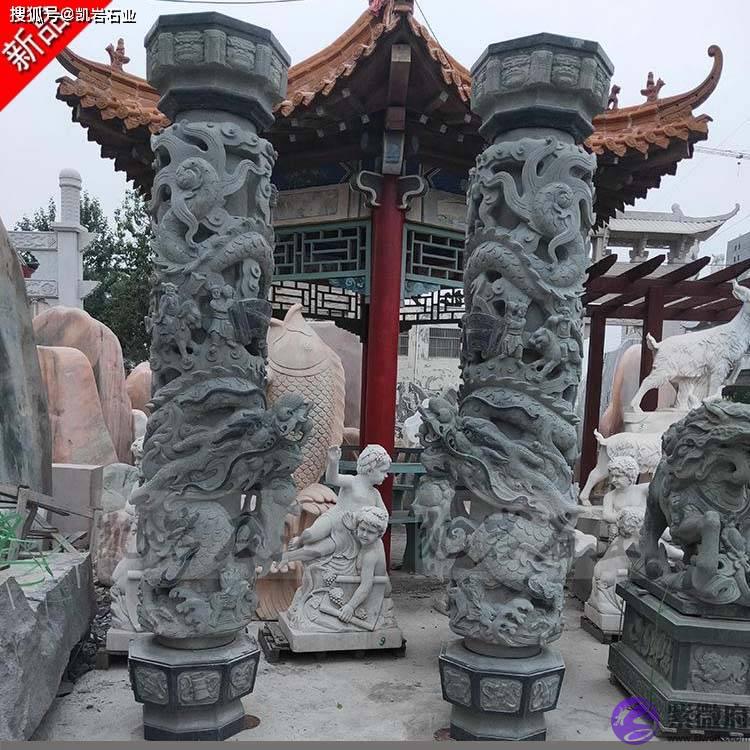 石雕十二生肖文化柱的简单介绍