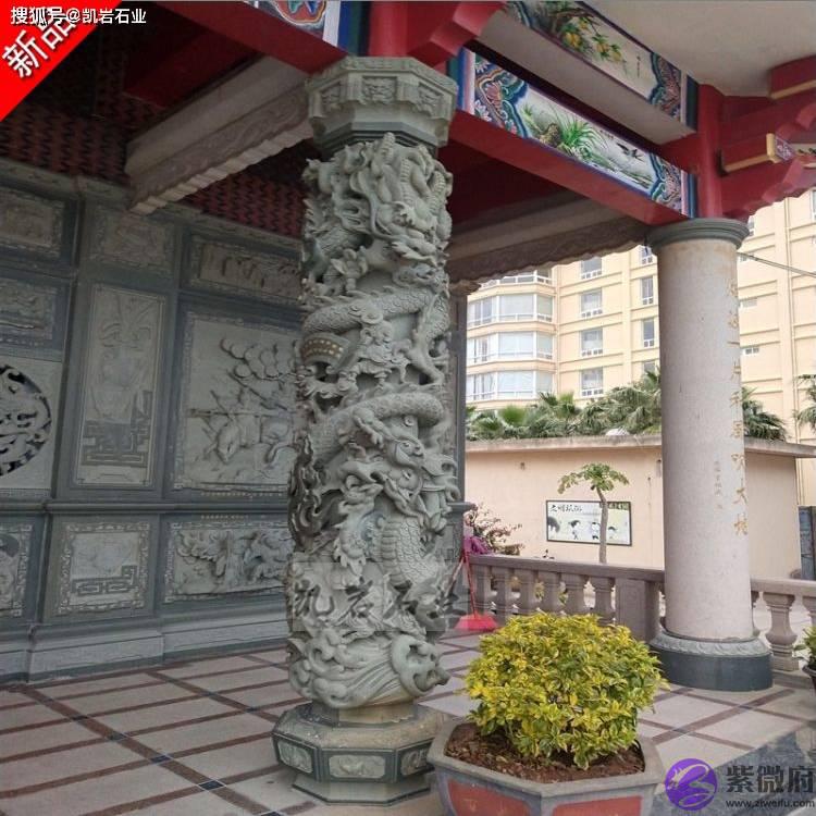 石雕十二生肖文化柱的简单介绍