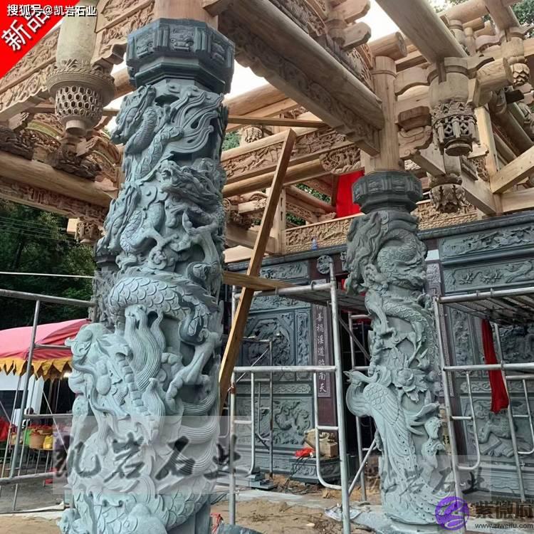 石雕十二生肖文化柱的简单介绍