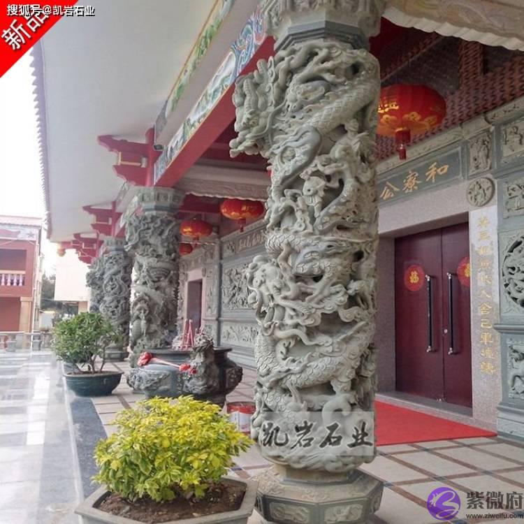 石雕十二生肖文化柱的简单介绍