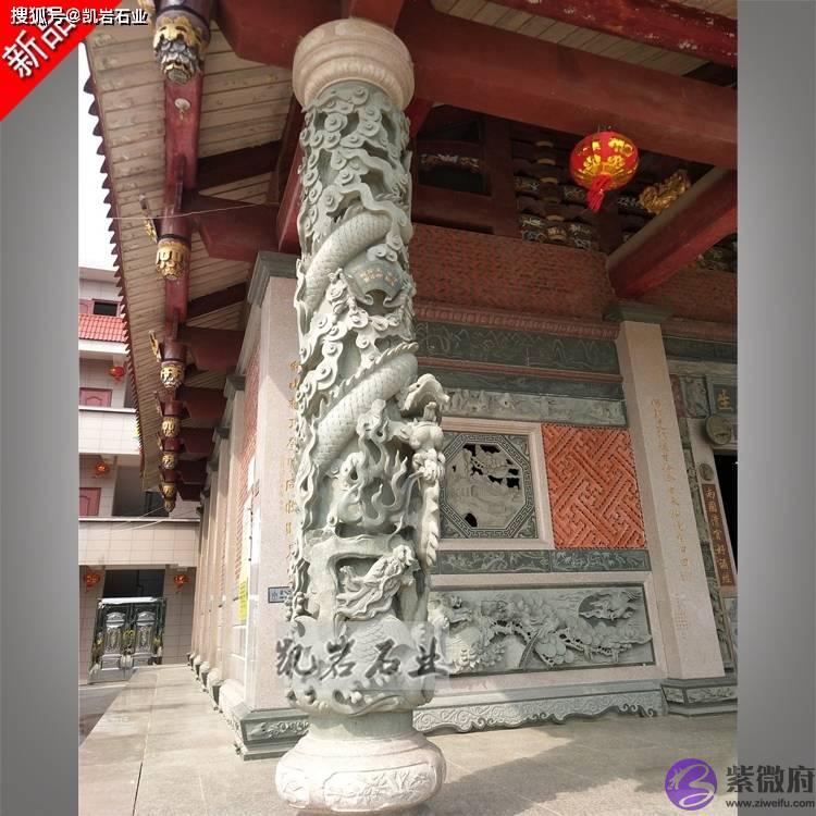 石雕十二生肖文化柱的简单介绍