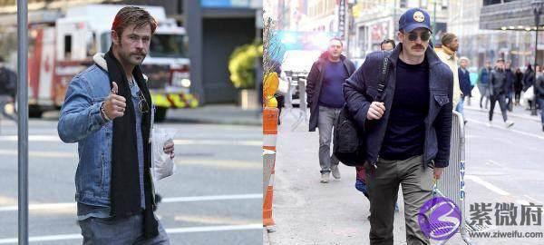 雷神克里斯海斯沃尔姆斯生辰胡造型现身，与美国队长的新戏撞脸？
