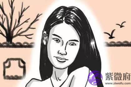 额头生辰纹的女人面相